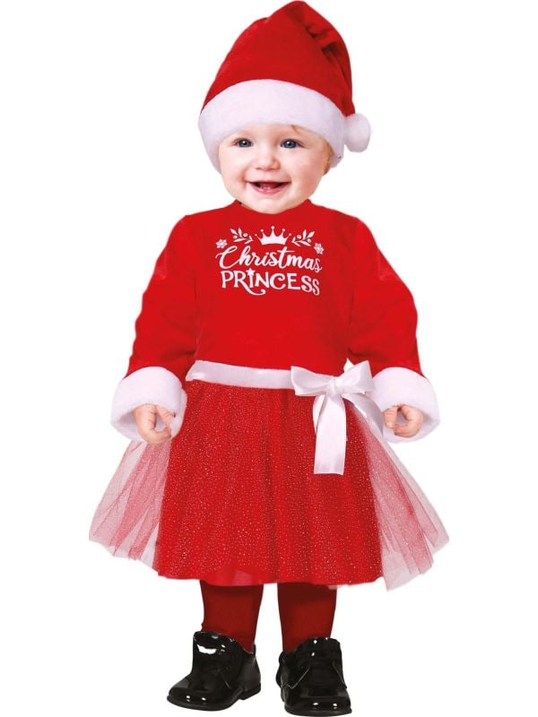Kerst prinses babyjurk