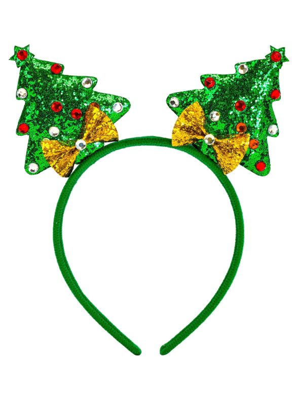 Kerstboom Haarband Dames Mannen