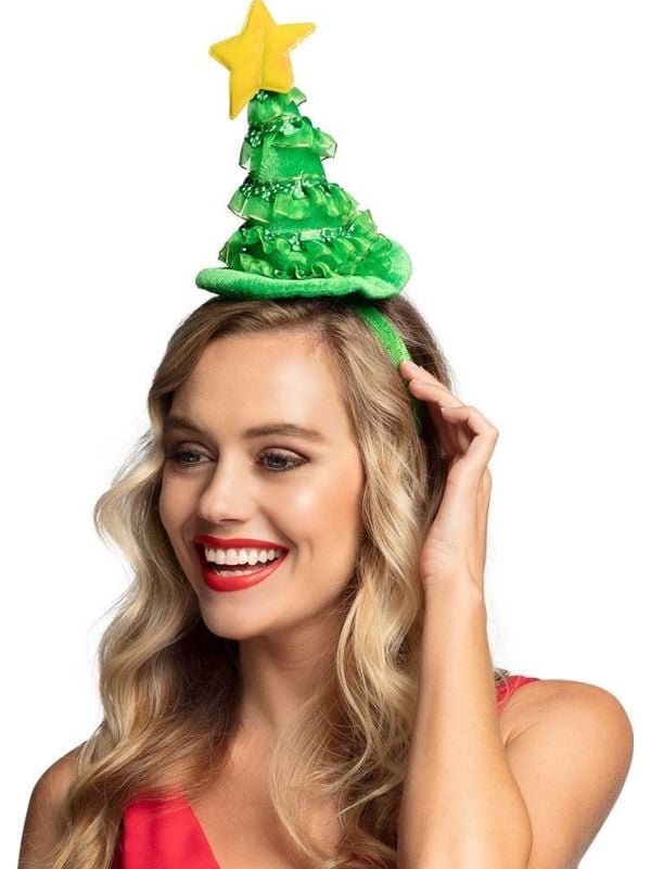 Kerstboom minihoedje tiara main product photo