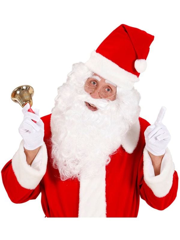 Kerstman baard wit