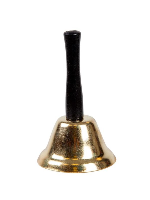 Kerstman Bel Goud main product photo