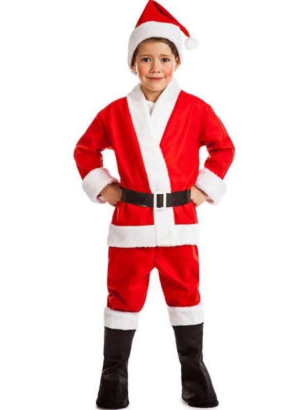 Kinder Kerstman Kostuum Jongens