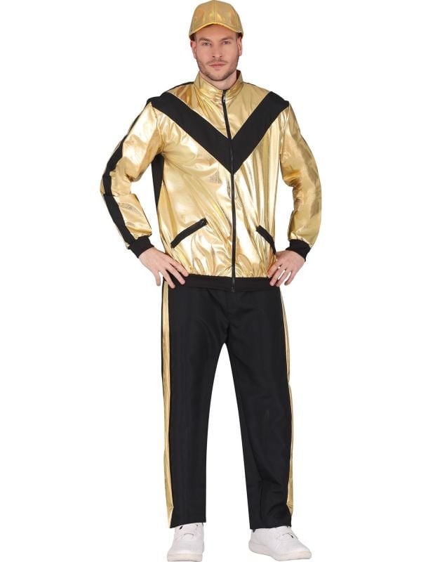 Klassiek Goudkleurig Trainingspak Volwassenen main product photo