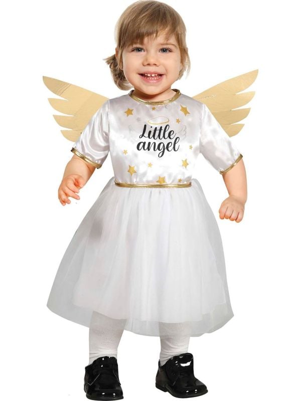 Kleine engel kerstkostuum baby