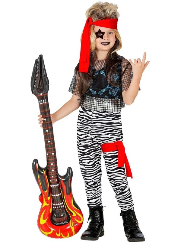 Kleine rockster outfit kind