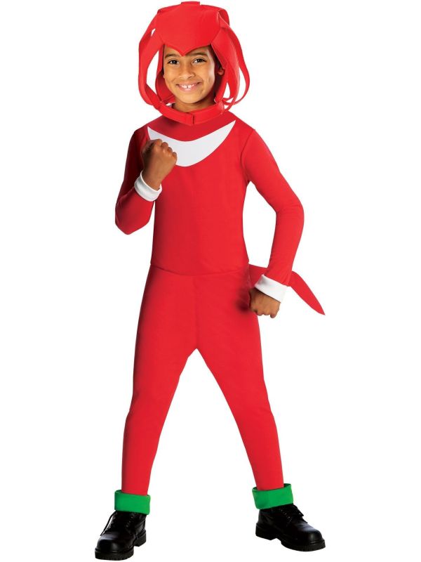 Knuckles Verkleedkleding Sonic The Hedgehog Kinderen