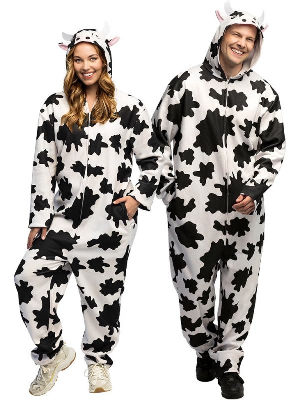 Koe Onesie Dames Heren
