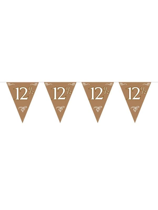 Koperen jubileum 12,5 jaar vlaggenlijn 10 meter