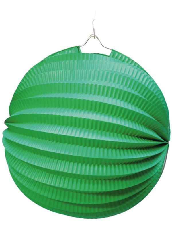 Lampion decoratie groen main product photo