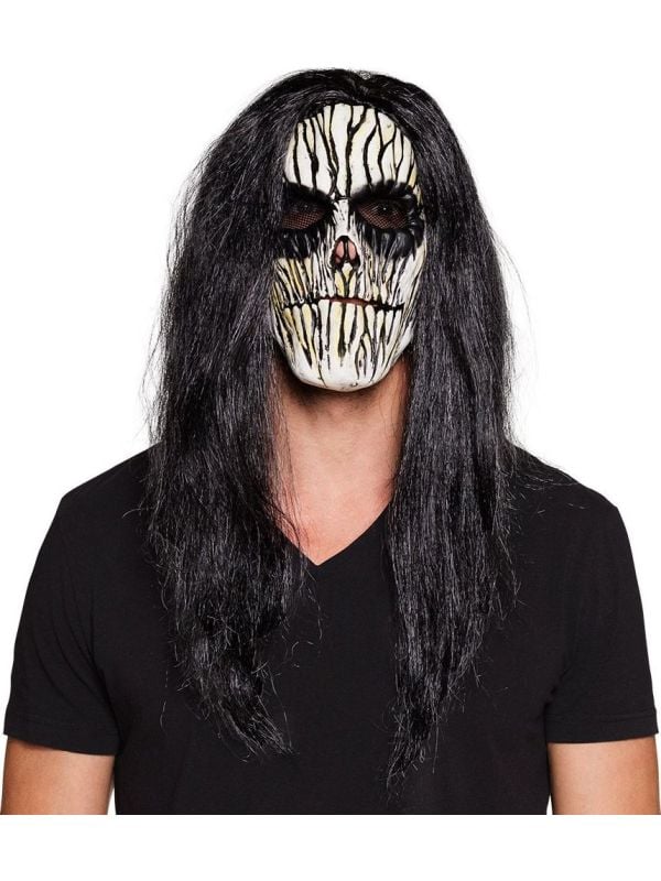 Latex voodoo gezichtmasker