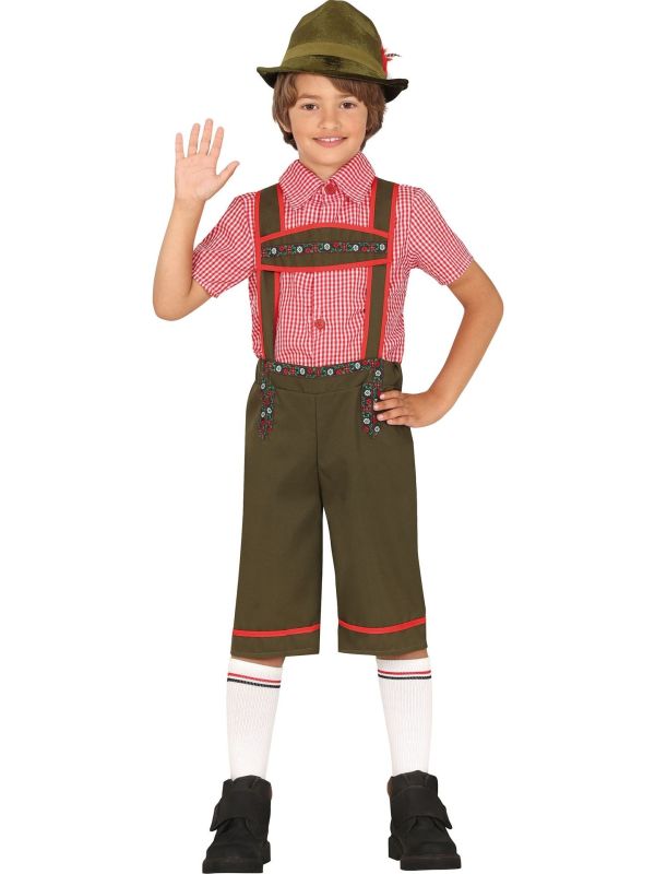 Lederhosen pakje kind main product photo