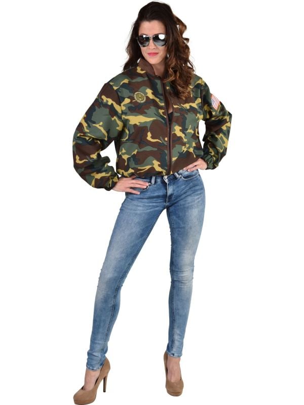 Legerjas vrouwen main product photo