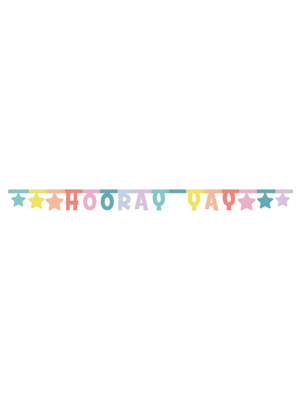 Letterslinger Hooray Yay 160cm