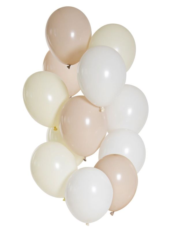 Lichtkleurige verjaardag ballonnen