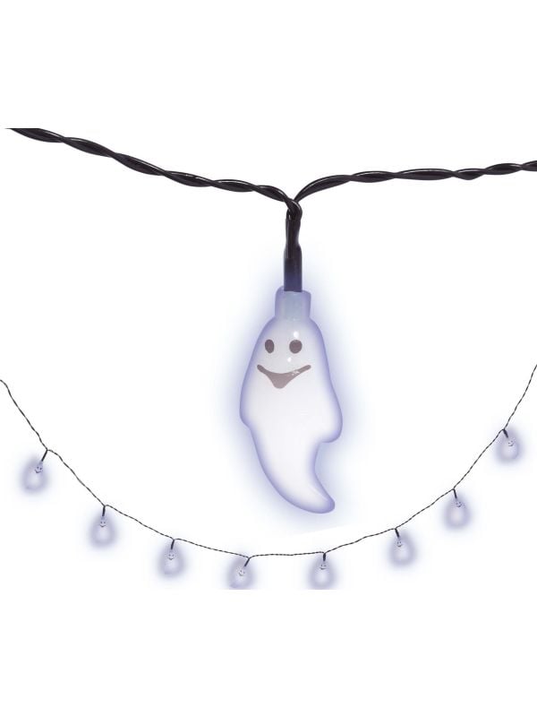 Lichtslinger led lampjes spoken halloween 155 cm