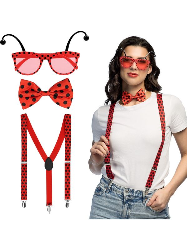 Lieveheersbeestje accessoire Set Volwassenen