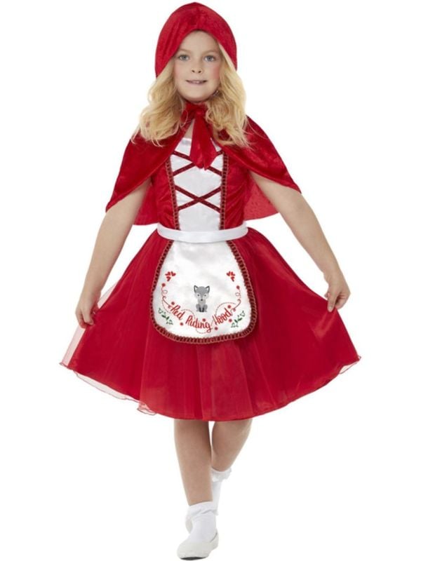 Little Red Wolf Kostuum Meisjes Rood main product photo