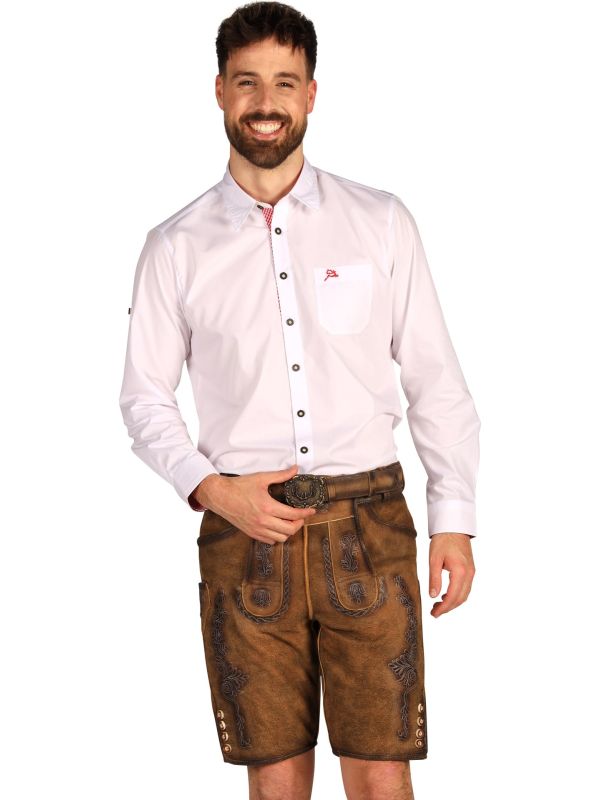 Luxe Bruine Tiroler Lederhosen Heren