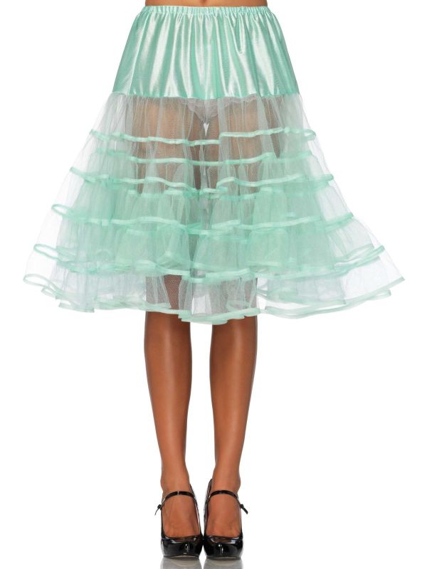 Luxe mint groene petticoat main product photo