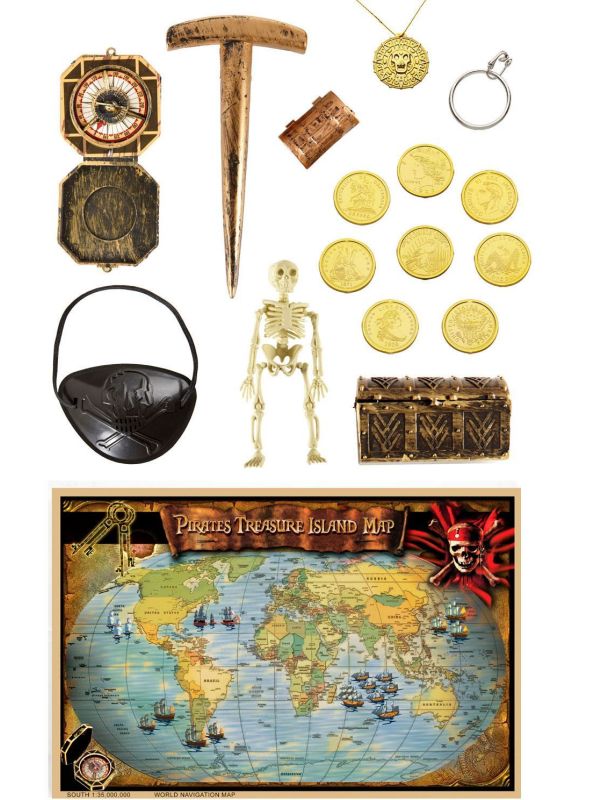 Luxe piraat accessoires set kind main product photo