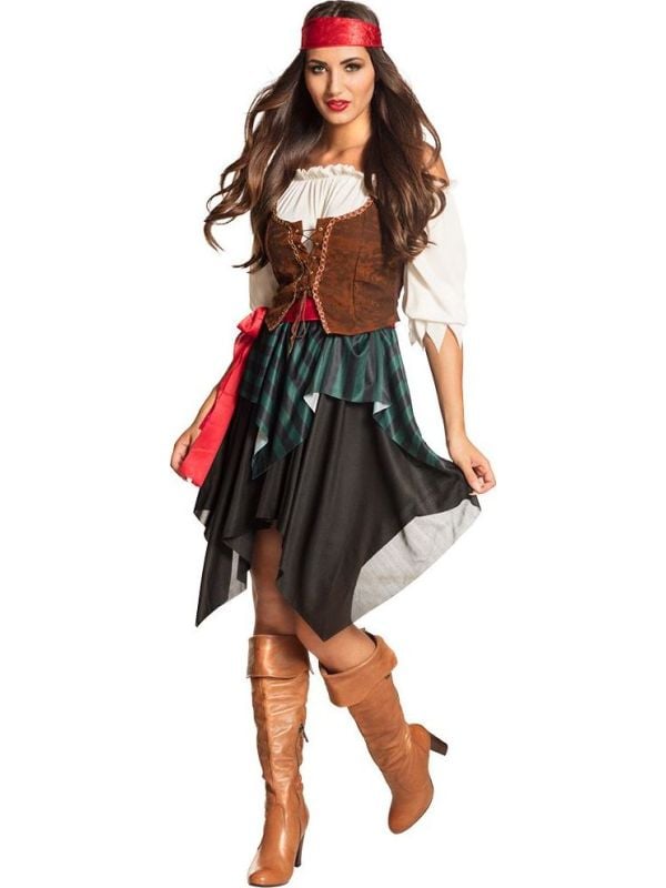 Luxe piraten kostuum dames main product photo