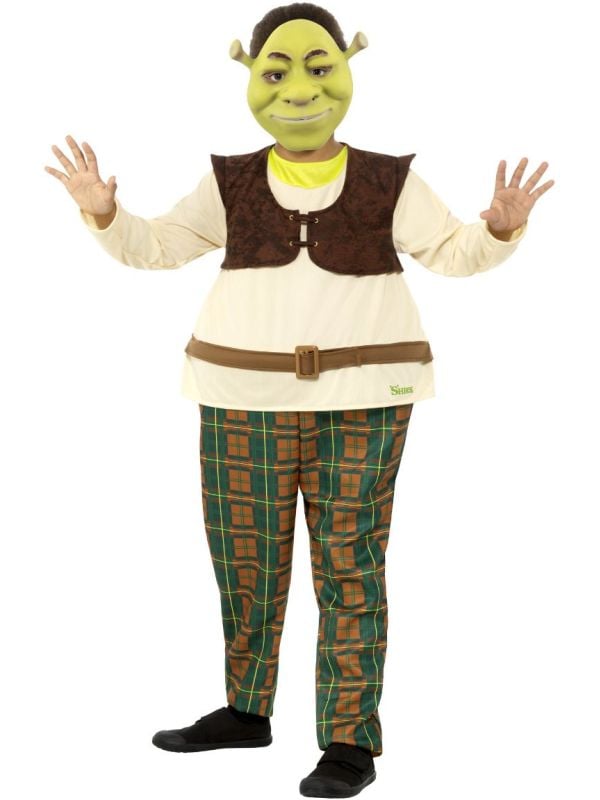 Luxe Shrek jongens kostuum main product photo