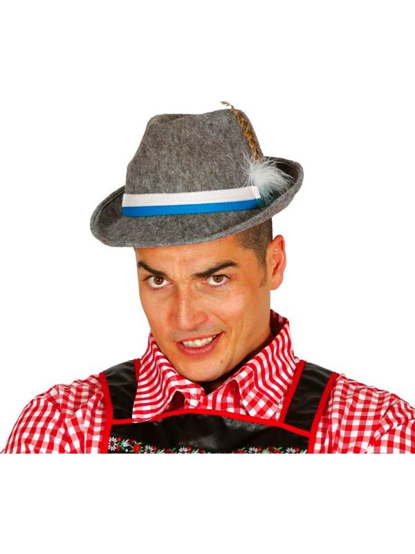 Luxe Tiroler Oktoberfest hoed
