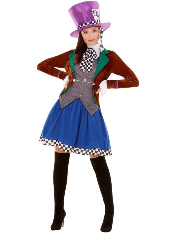 Mad hatter vrouwen outfit