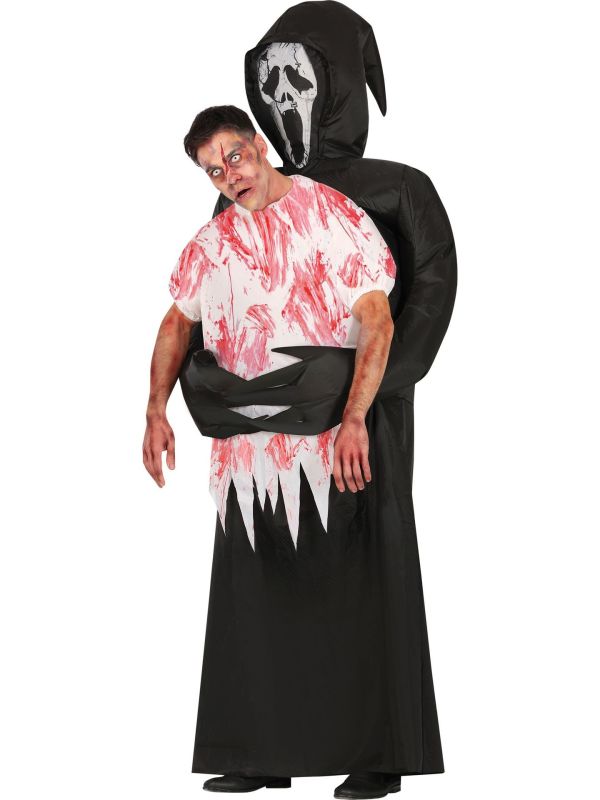 Magere hein carry me kostuum main product photo