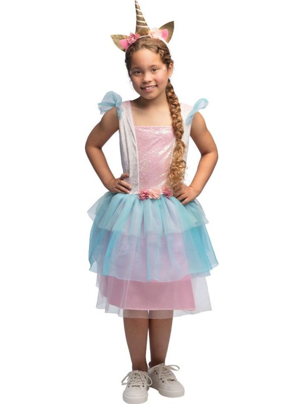 Magische Roze Unicorn Royals Jurk Meisjes