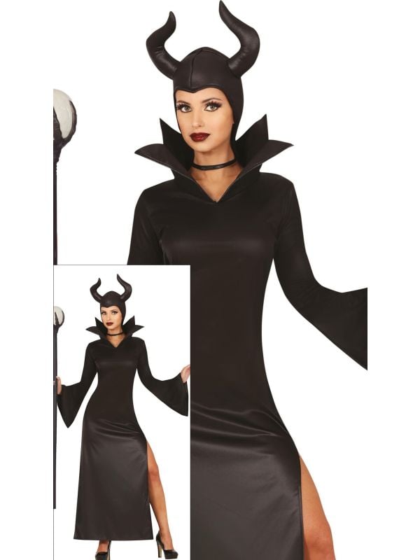 Maleficent jurk halloween dames