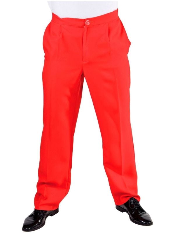 Mannen broek rood main product photo