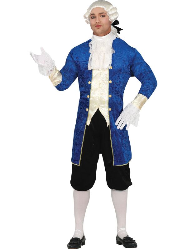 Markies blauwe outfit heren