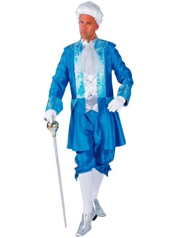 Markies pak blauw heren main product photo
