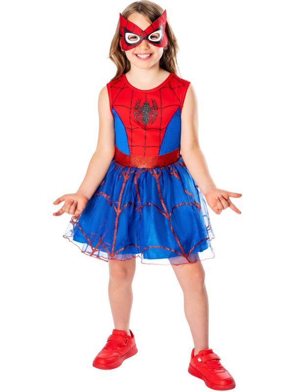 Marvel Spiderman Deluxe Meisjes Jurk