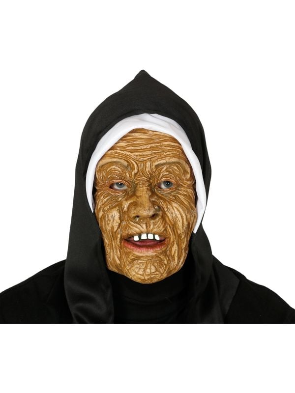 Masker oude non met kap