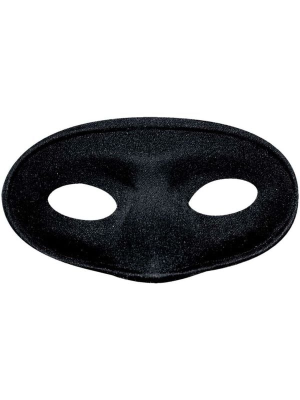 Maskerade oogmasker zwart