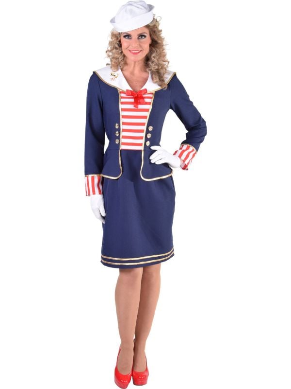 Matroos vrouw blauw main product photo