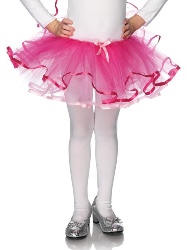 Meisjes tutu met lint roze main product photo