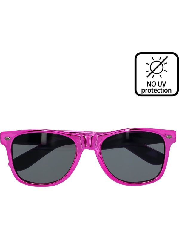 Metallic Roze Feestbril