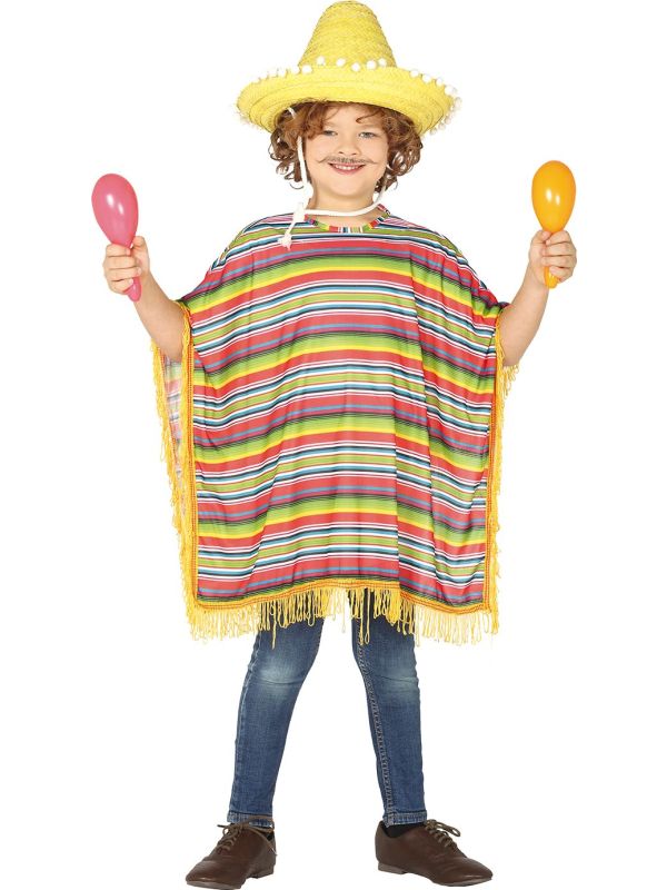 Mexicaanse kinder poncho main product photo