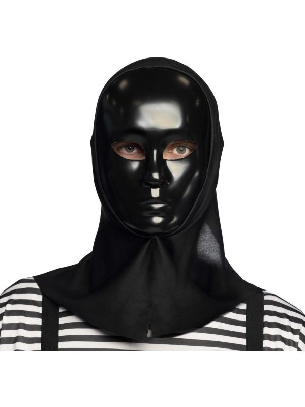 Mime Kapmasker Zwart