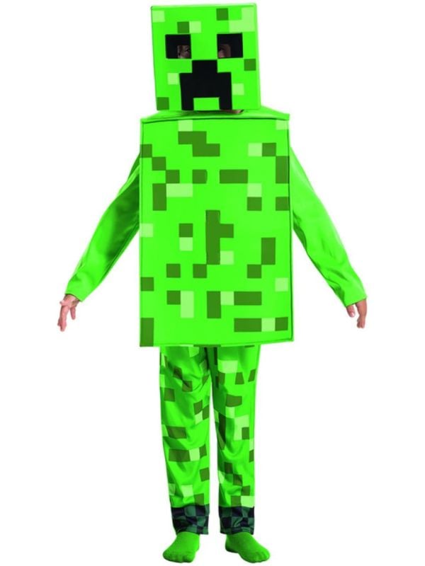 Minecraft Creeper Pak Kinderen Groen main product photo