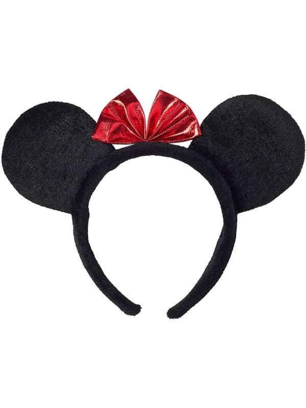Minnie Mouse oortjes met strik