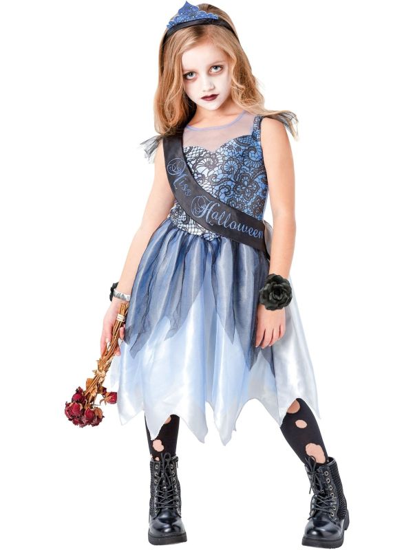 Miss Halloween Prom Queen Outfit Meisjes