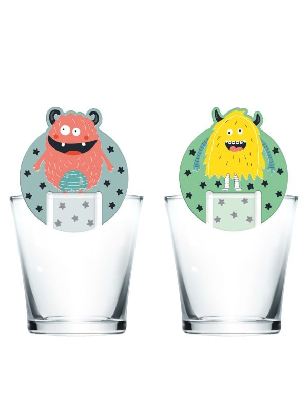 Monster glasmarkers