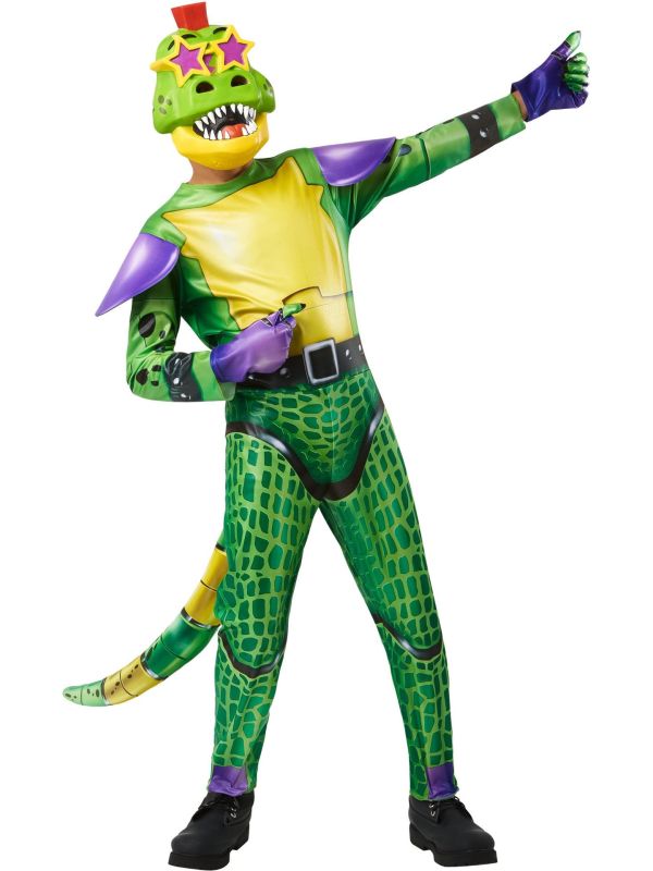 Montgomery Gator Jongens Outfit Officieel FNAF Five Nights at Freddy's