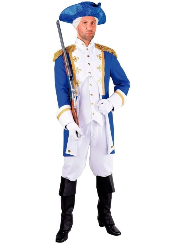 Musketiers jas blauw heren main product photo