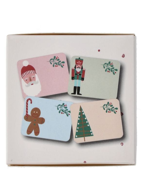 Naamstickers Winter Feestdagen