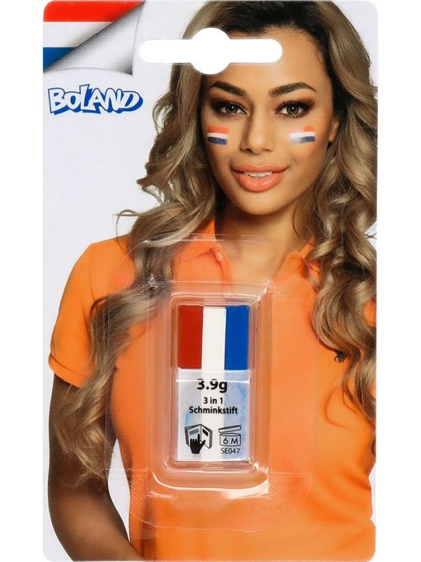 Nederlandse vlag schmink stift